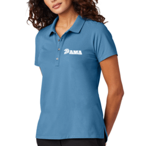 Mercer+Mettle MM1005 Parisian Blue - Women's Stretch Pique Polo