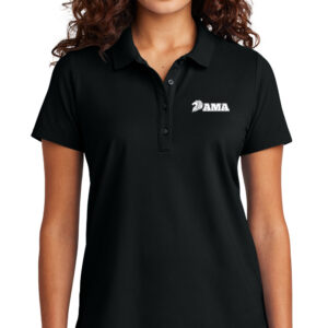 Mercer+Mettle MM1005 Black - Women's Stretch Pique Polo