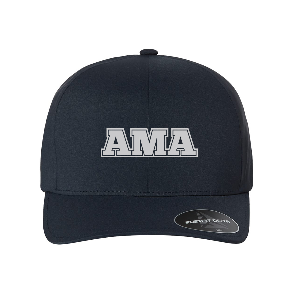Delta Seamless Cap 180 Navy - AMA Performance Hat