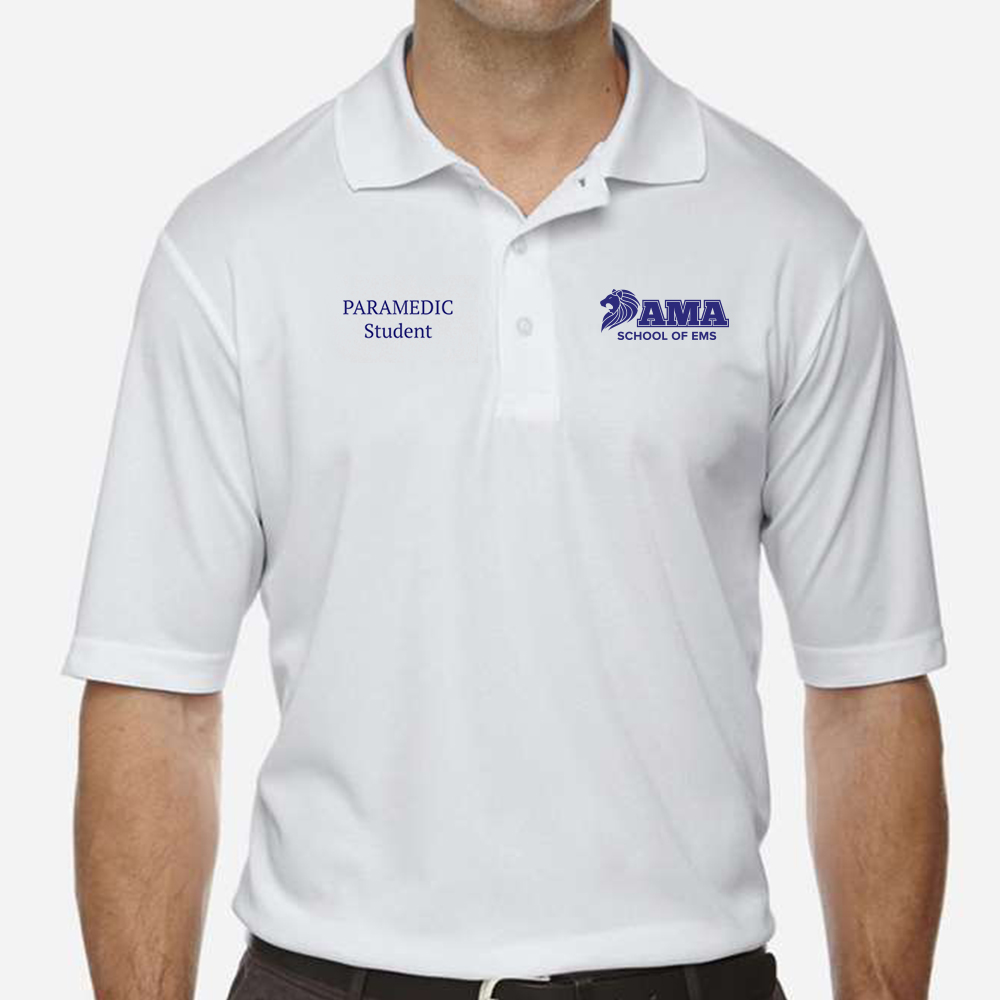 Core365 88181 Platinum - Paramedic Student Performance Polo